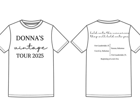 Kids Donna’s Vintage Tour Tshirt