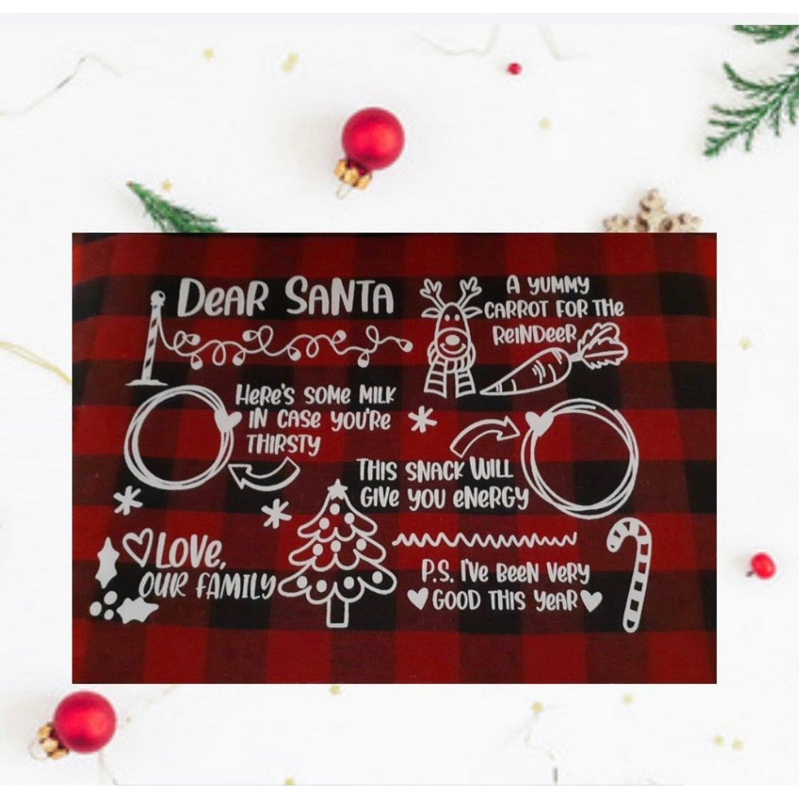 Dear Santa Placemats